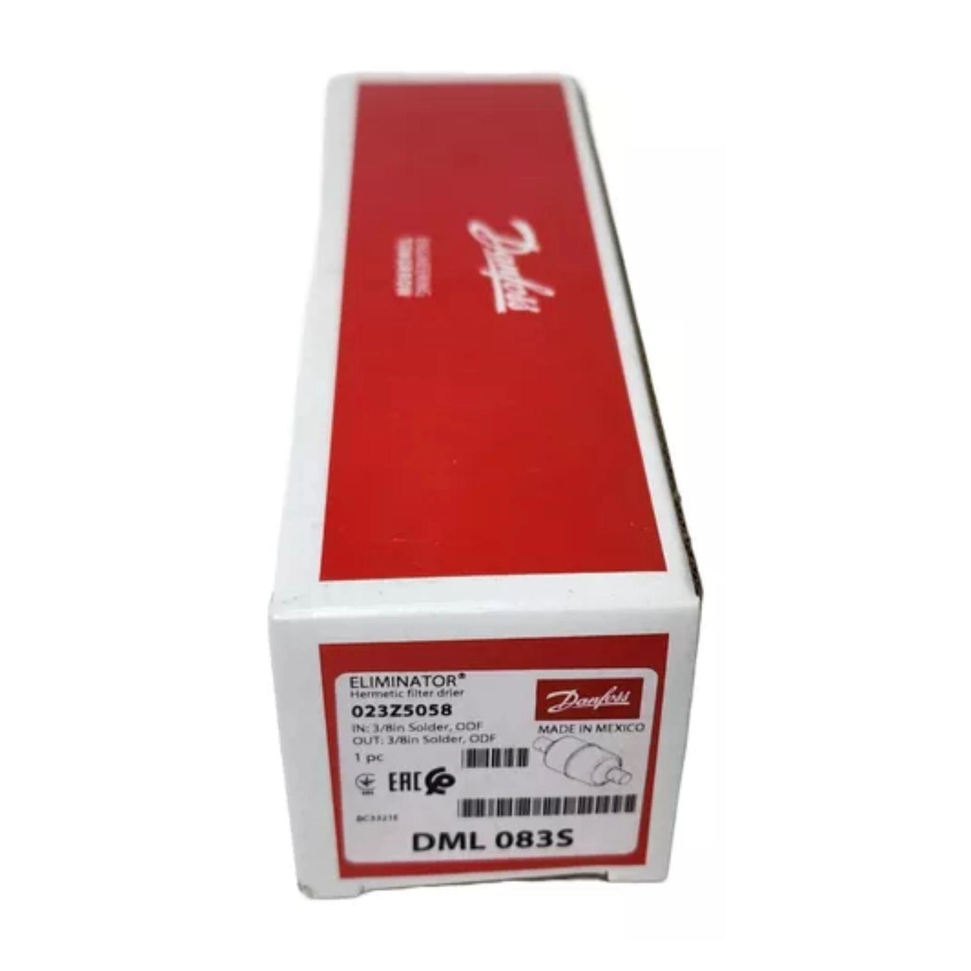 Filtro Secador Danfoss Dml 083 Solda 3/8 023z5058
