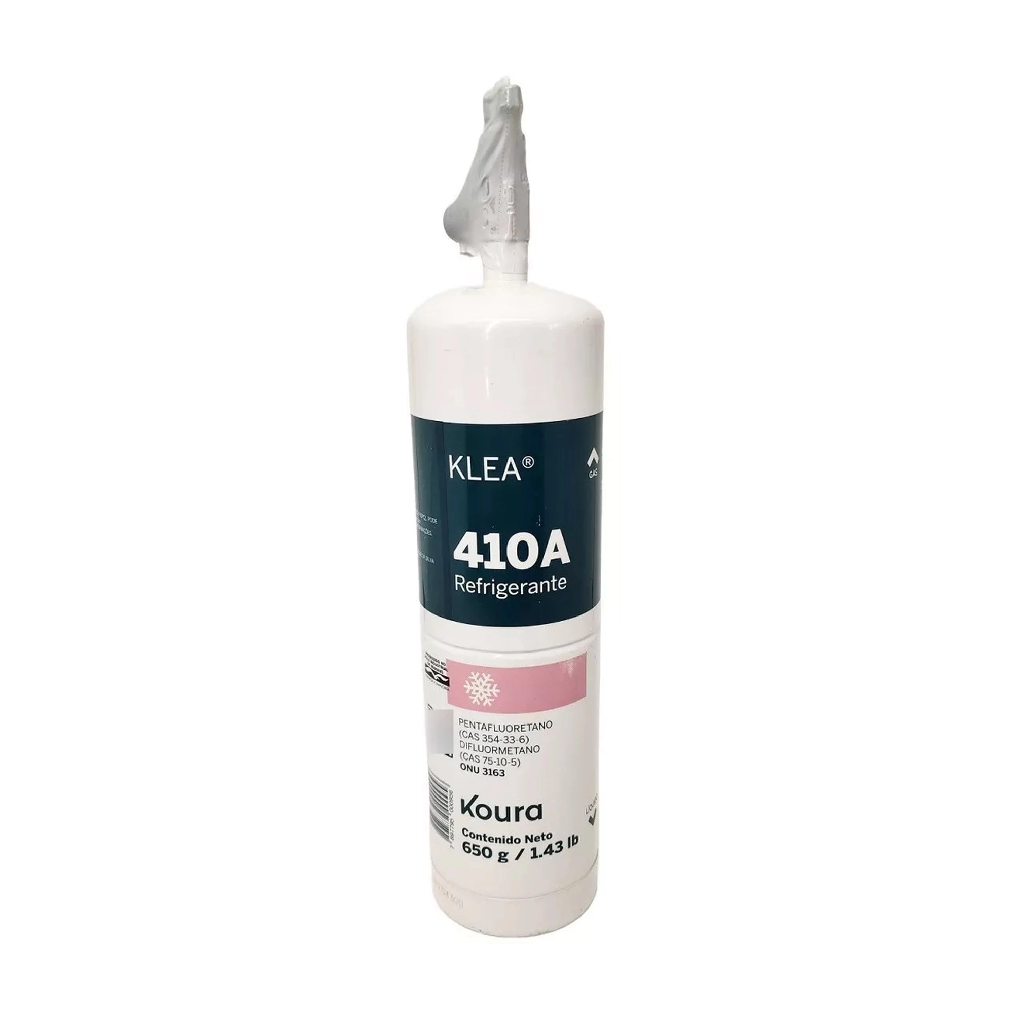Gás R410a Freon Klea Lata 0,650kg C/ Registro Acionador