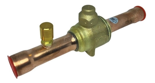 Valvula Esfera 3/4 Solda Gbc Danfoss 009l7054 Com Schraider